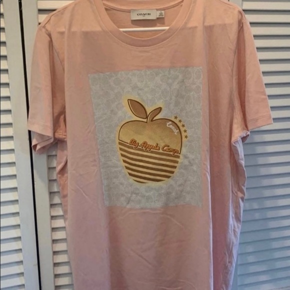 Coach Big Apple T Shirt new‎ without tag - Picture 1 of 4